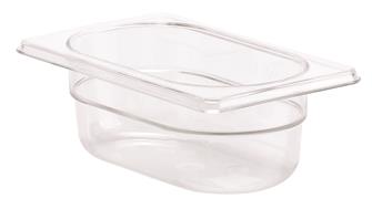 Gastrobehälter BPA-frei, GN 1/9, Höhe 6,5 cm, aus Copolyester