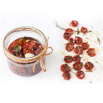 Getrocknete Tomaten italienischer Art