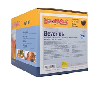 Kit malt Beverius pour 20 litres de bière - DLUO courte ou dépassée.