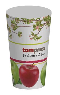 Gobelet réutilisable Tom Press motif pomme