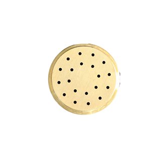 Filière en bronze 5 cm à spaghetti alla chitarra  de 2 mm de large pour machine à pâtes pro 230 W